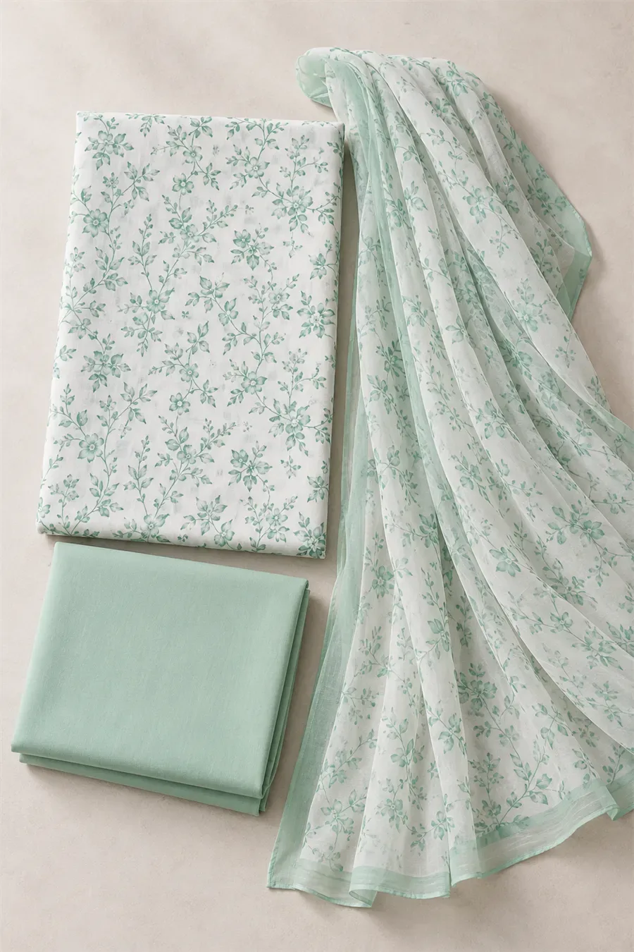 Unstitched Lawn 3-Piece