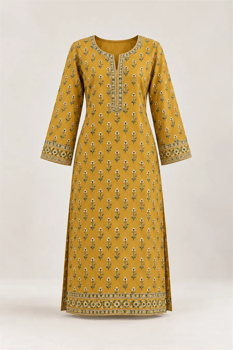 Printed Cambric Kurta
